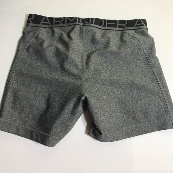 Under Armour Gray Athletic Running Bike Sport Shorts: see measurements XS/S - Picture 4 of 6